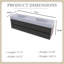 Meuble-lavabo mural 72 po avec lavabo à surface solide blanc-1644932243