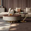 Table basse ronde Light Luxury