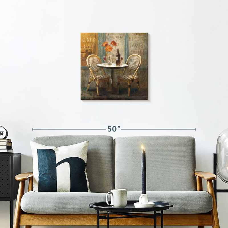 Yarlin Meet Me At Le Cafe I, 20" H x 20" W