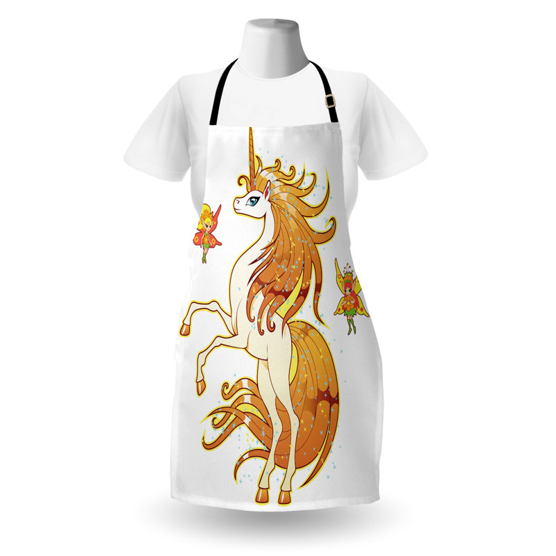 No Pattern Bib Apron