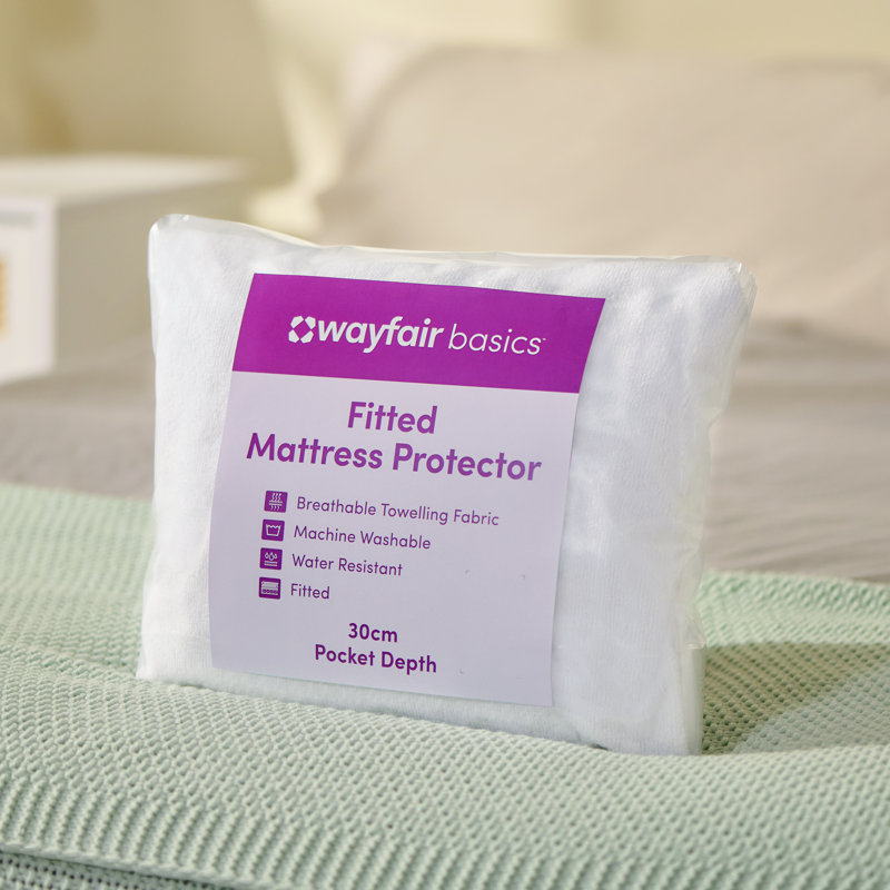 Fitted Mattress Protector 30 cm, Double (4'6)
