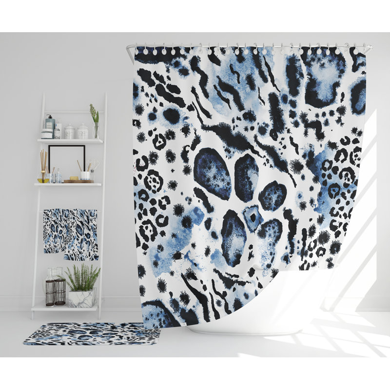Nazuri Polyester Shower Curtain Set