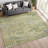 Machine Washable Indoor/Outdoor Chantille ACN2382 Circles Rug-640616275