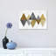 Mod Triangles II.B by Michael Mullan - Wrapped Canvas Painting-1068302418-996137382