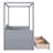 Wood Daybed with 2 Drawers-1939075570
