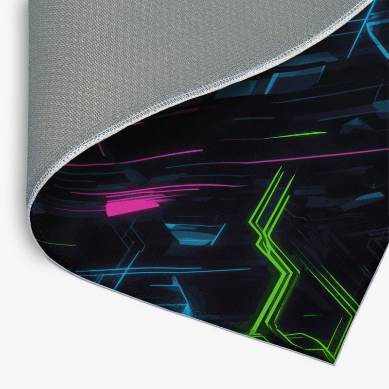 Hyper Wave Indoor And Outdoor Area Rug, Rectangle 1'6" x 2'6"