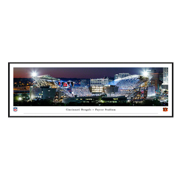 Cincinnati Bengals - Paycor Stadium by James Blakeway - Picture Frame Photograph