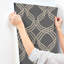 Rouleau de papier peint l 27 po x l 27 po poway dante ribbon-1435822988