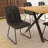 Costner 63" Modern Oak Dining Table Set For Small Spaces, 7-Piece Set With Rectangular Table & 6 Padded Leather Chairs, Compact, Sturdy & Easy To Assemble-123027137-123027138