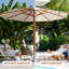 Parasol rond en aluminium 11,5 pi Sunbrella-1183918683