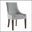 Chaise rembourrée Jackson - Fumée