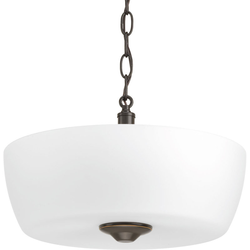 Devi 2 - Light Dimmable Urn / Bowl Chandelier, Antique Bronze