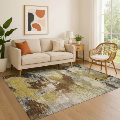 Tapis moderne Premium lavable à la machine Bucz AMF1738