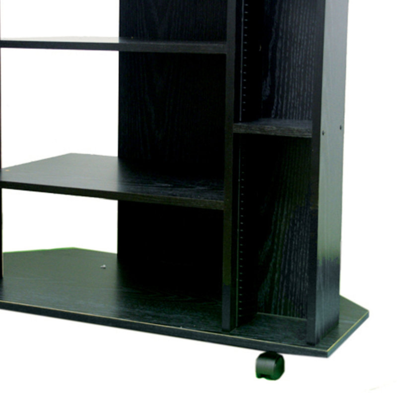 Meuble télé 35 po x 30 po, finition noire