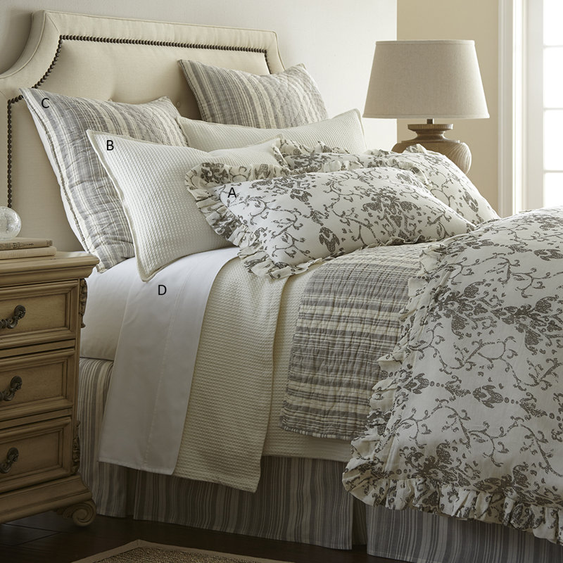 Aden Grey Sham, Standard, Standard