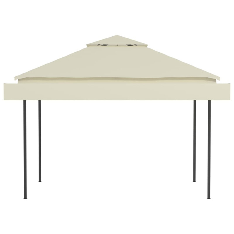 Mtro 118" x 276" Steel Party Tent, Cream