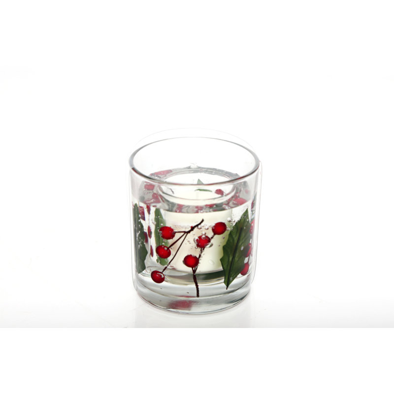 Jar Candle with Glass Holder