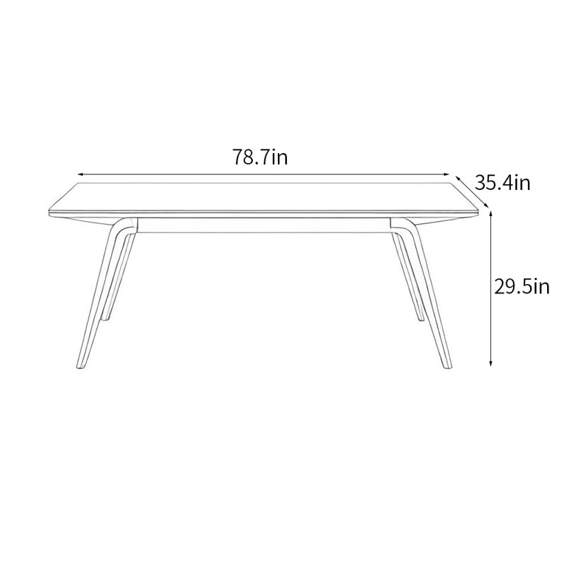 Eolande, 29.5"H x 78.7"L x 35.4"W