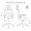 Fauteuil de bureau ergonomique en filet à haut dossier, appui-tête rotatif réglable et chaise de bureau de soutien lombaire vertical avec accoudoirs rabattables, fauteuil à bascule 90 ° à 120 ° pour salle de jeux de bureau-714370136-714370137