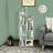 8-Tier Bookcase Multipurpose Bookshelf 8-Layer Freestanding Bookcase