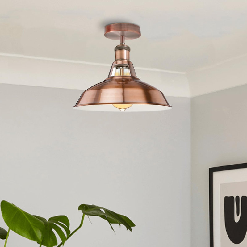 Semi Flush Mount, Copper