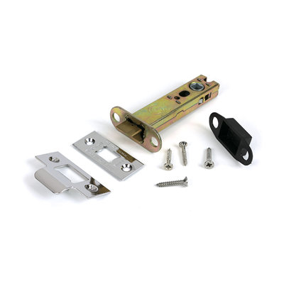Polished Chrome 4" Heavy Duty Latch