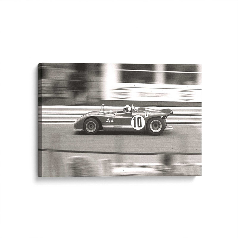 Speedline Racer, reproduction sur toile, H 12 po x l 18 po, Toile tendue