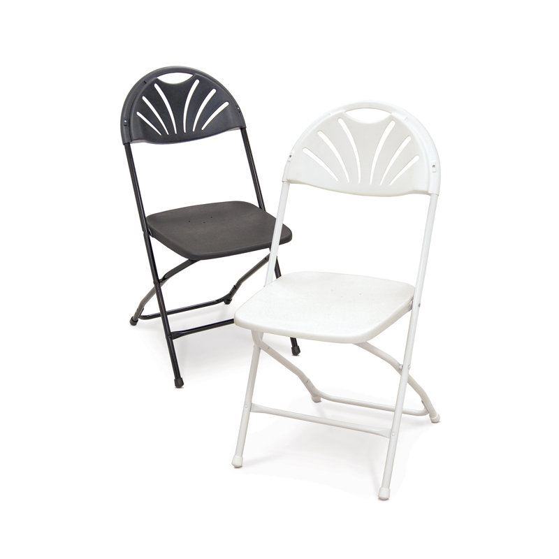 Chaise pliante en plastique Series 5, Noir
