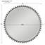 Miroir mural rond en métal Bedonia-1434066693