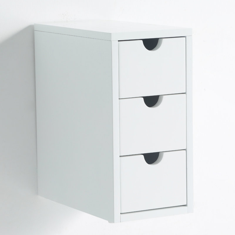 Allimae Bathroom Cabinet, White