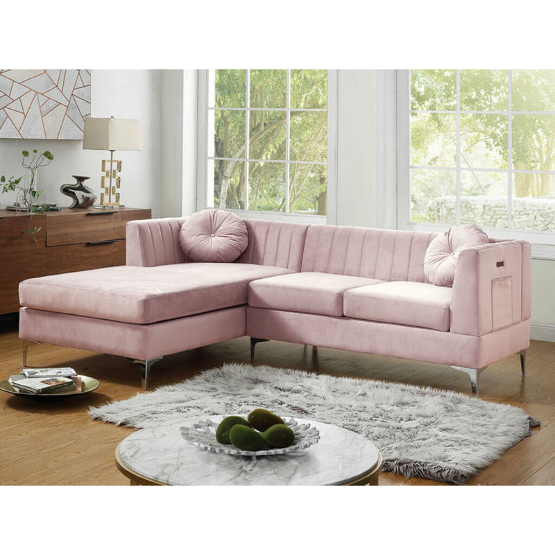 Canapé modulaire 2 pièces rembourré