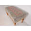 Banc rose, banc bleu, banc repose-pieds, banc floral rose, banc de tapis turc, banc floral, décoration intérieure, banc moderne, décoration de salon,-1679390091