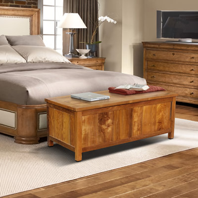 Havana Teak Storage Trunk