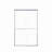 44"-48"W*72" H Semi-Frameless Double Sliding Shower Door, Shower Door, 1/4" (6Mm) Thick SGCC Tempered Glass Door-123404583