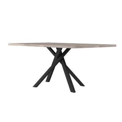Gabaldon Metal Base Dining Table
