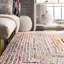 Cotton Hand Woven Area Rug-1562085781