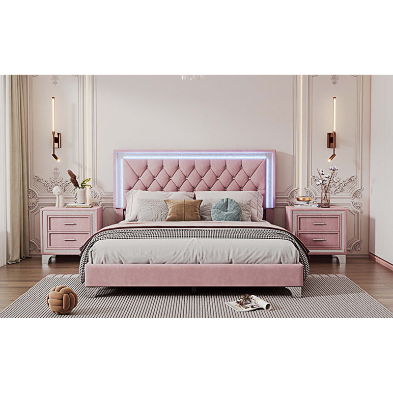Ensemble 3 chambres Jarhett, Rose