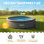 Piscine hors-sol gonflable à anneau annelé 15 pi x 36 po Funsicle avec pompe-129631621-129631622