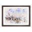 Seattle Skyline - Picture Frame Painting Print-56854347-56854348
