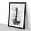 Acoustic Guitar in Abstract - Picture Frame Painting Print-55640658-55640656