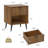 1-Drawer Nightstand with Open Shelf-1937809978