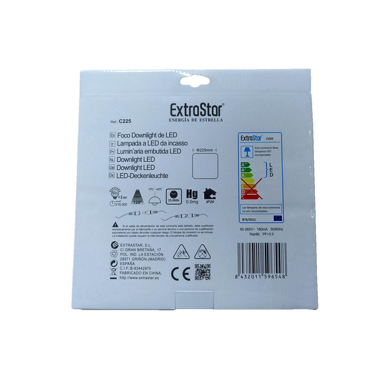 Flat 8.86" LED Recessed Lighting Kit