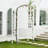 Mimose 47“ W x 19" D Solid Wood Garden Arches Arbor Arch-20647939