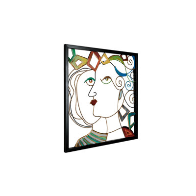 Handmade Modern Abstract Wall Decor on Metal