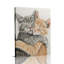 «Heartwarming» «Cuddling Tabby Kittens», art câlin de chaton, toile tendue, cadre pour studio confortable-1121513717