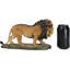 Figurine de lion d'Afrique