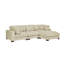Lely Corduroy L-Shaped Sectional Reversible-2443244