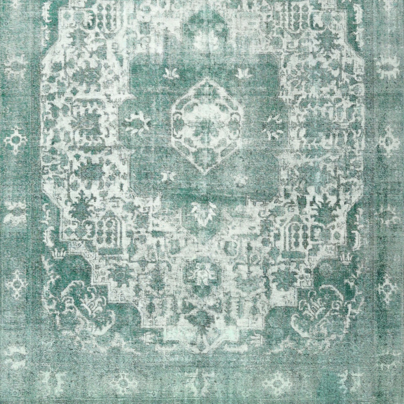 Oriental Indoor Rug, Square 3'