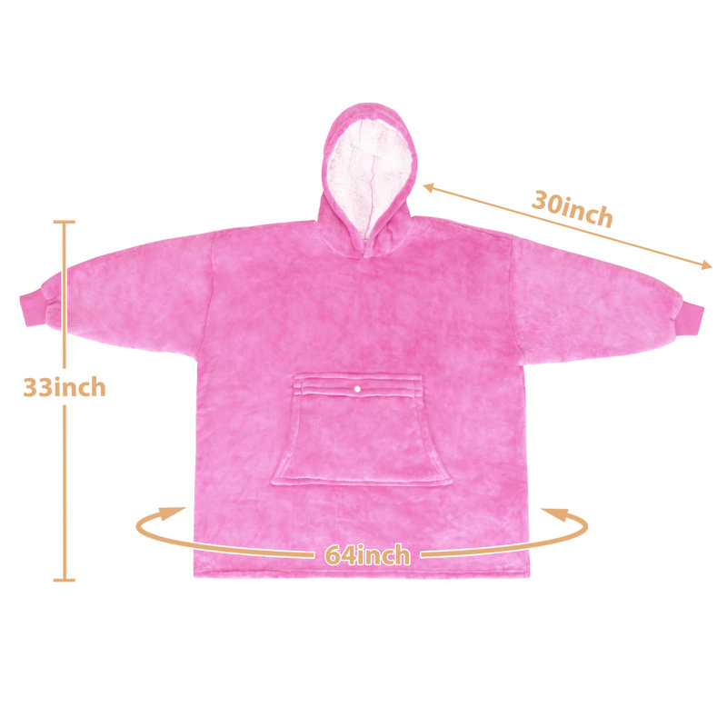 Sweat à capuche pour enfants Catalonia, Rose