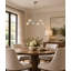 Lustre doré 12 lumières avec abat-jour en cristal Celton-88071737-122740731